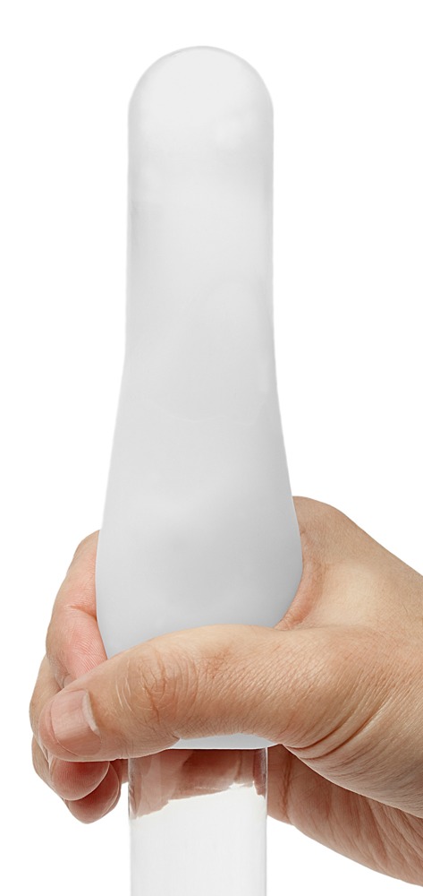 Tenga Egg Stronger «Shiny II» disposable masturbator with stimulating structure (ribs in sun star design)